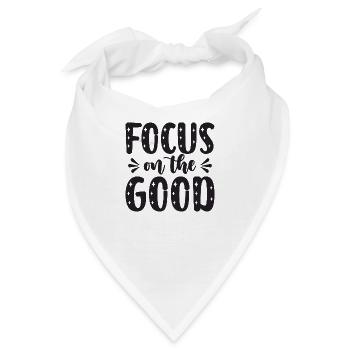 Focus on the Good - Bandana - Weiß - Vorne