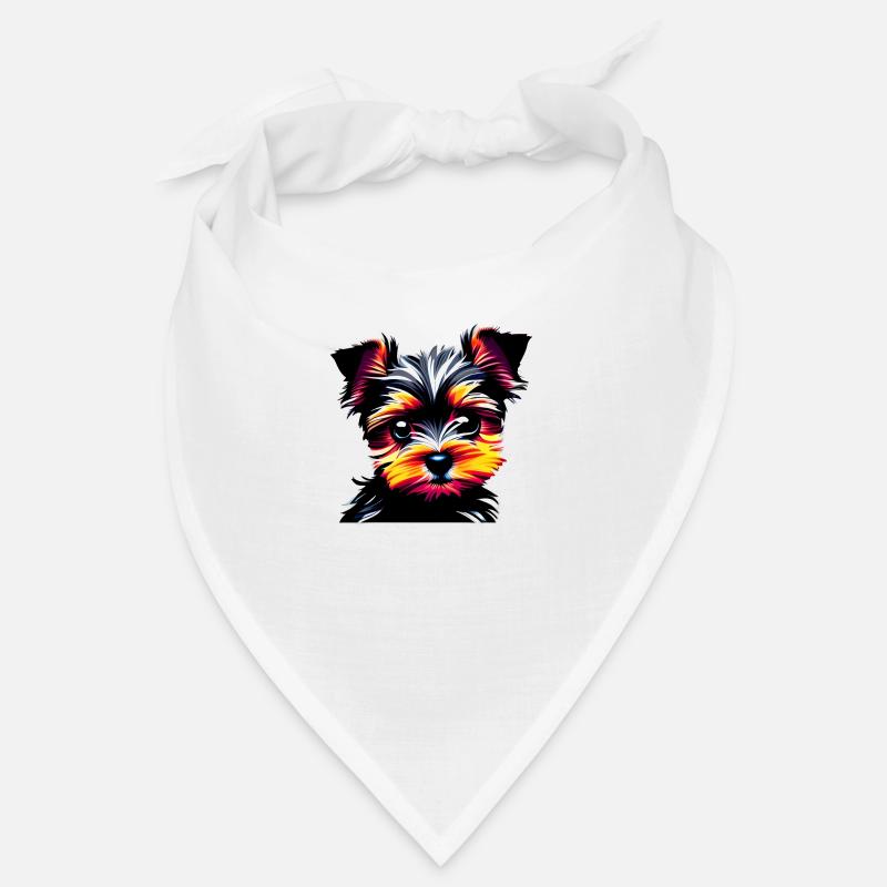 propriétaire de chiot chien Yorkshire Terrier Bandana