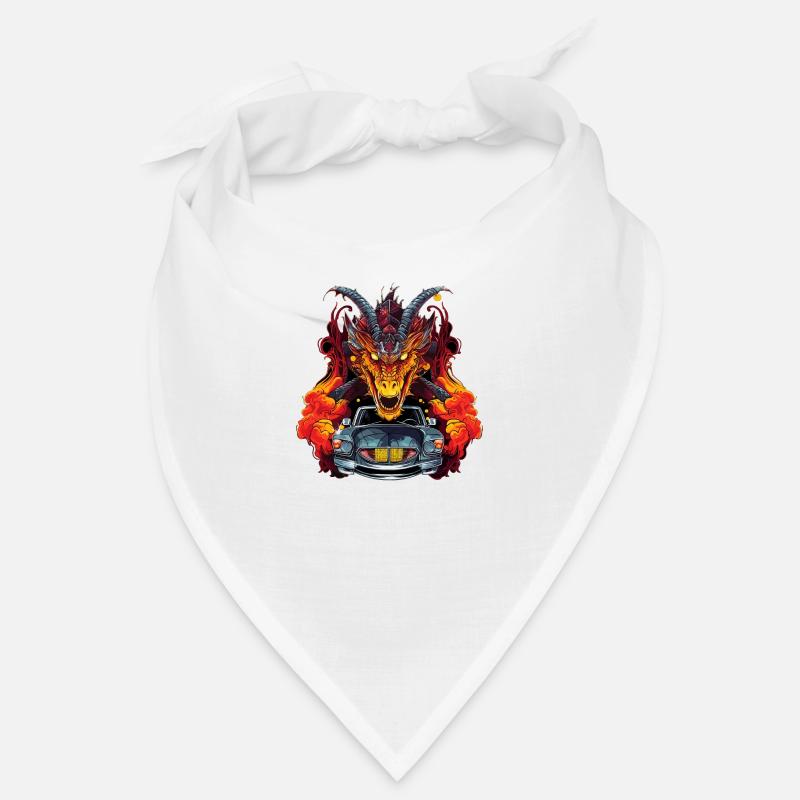 Drachen Auto Bandana