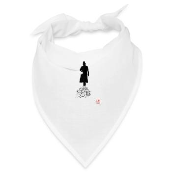 Jack der Ripper 02 - Bandana - Weiß - Vorne