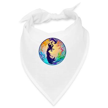 Ins Meer - Bandana - Weiß - Vorne