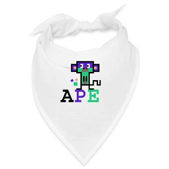 Krypto-Affe 2 - Bandana - Weiß - Vorne