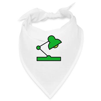 Schreibtischlampe - Bandana - Weiß - Vorne