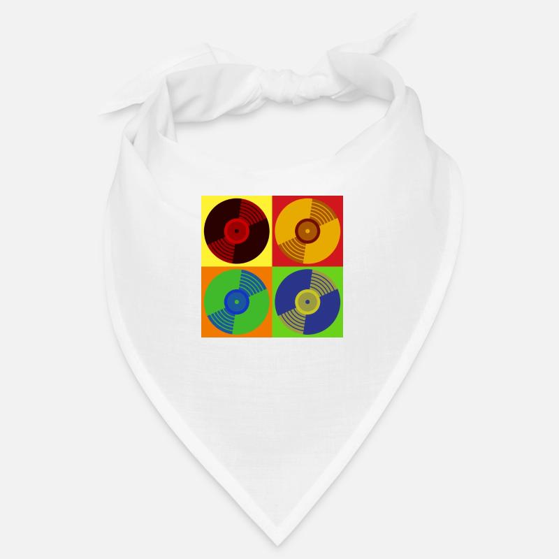 Vinyle Rétro - Bandana - blanc