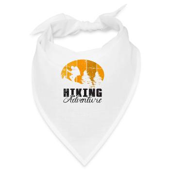 HIking Adventure - Bandana - Weiß - Vorne