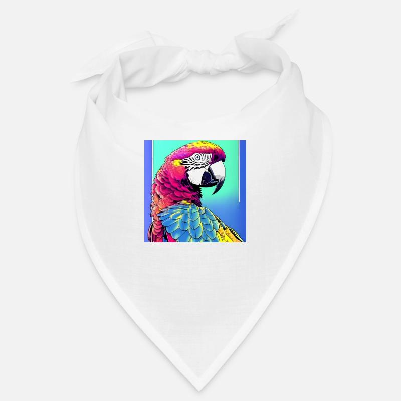 Neon Macaw Bandana