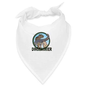 Dinos - Bandana - Weiß - Vorne