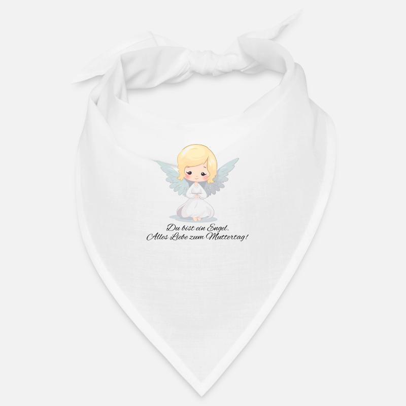 Du bist ein Engel spruch - Muttertags Geschenk Bandana