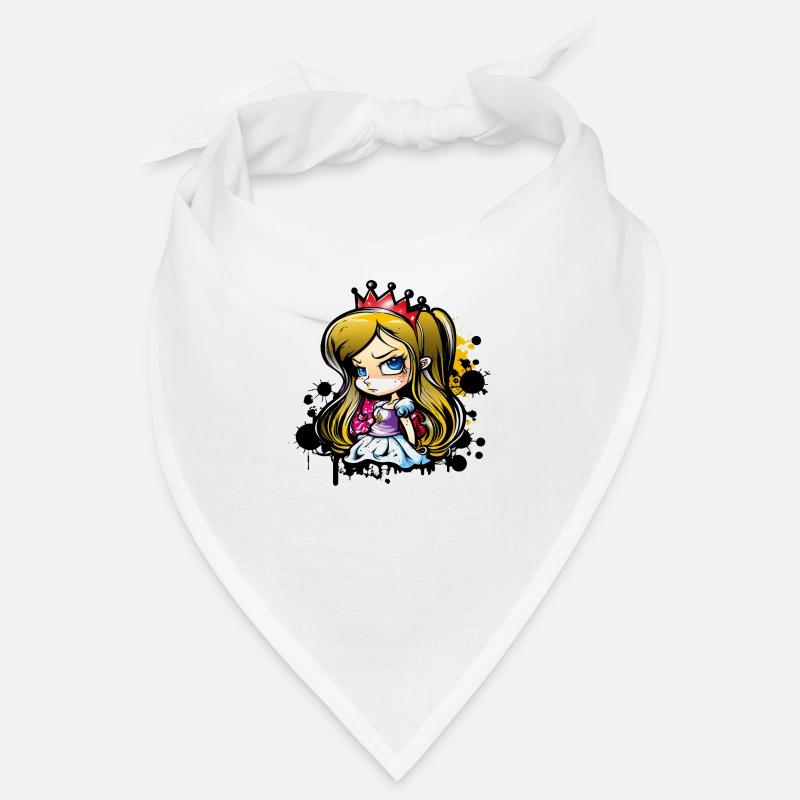 Princesse Graffiti Coloré Bandana