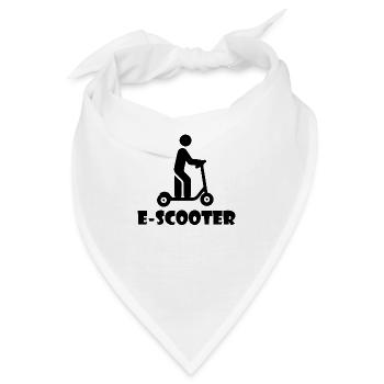 Roller Scooter E-Scooter - Bandana - Weiß - Vorne