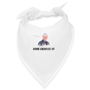 Charles III - Krönung von König Karl III. 2023 - Bandana - Weiß - Vorne
