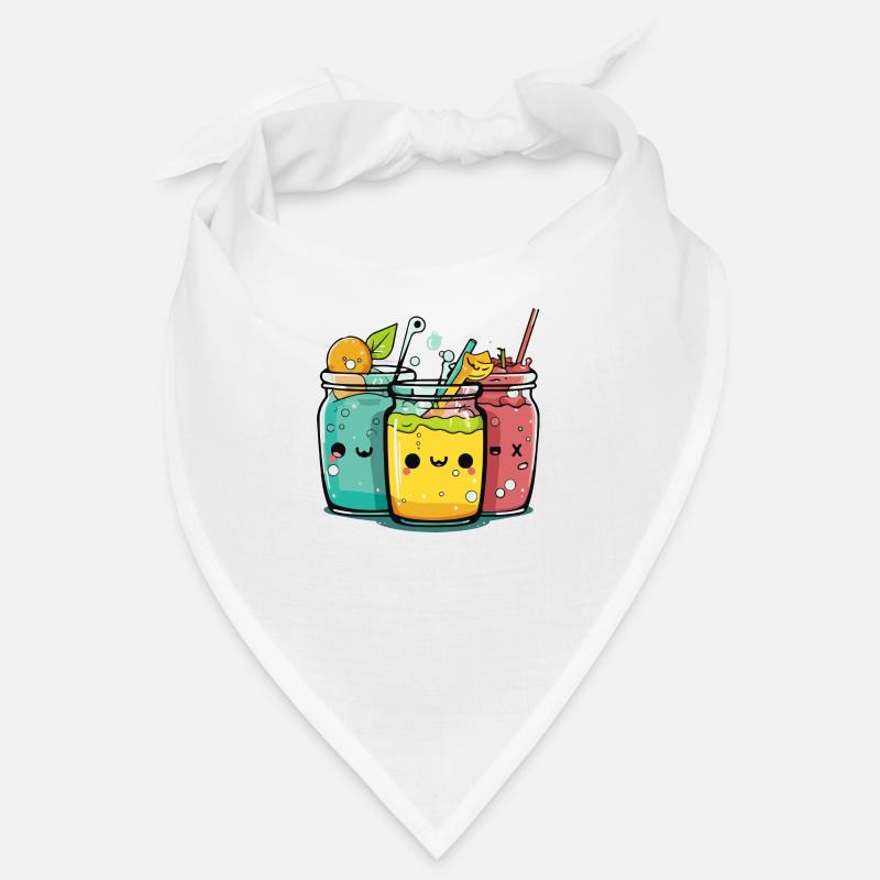 Kawaii fruit juices Bandana