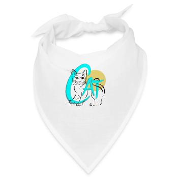 CAT - Bandana - Weiß - Vorne