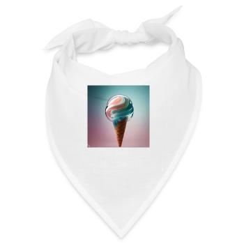 eis flow - Bandana - Weiß - Vorne