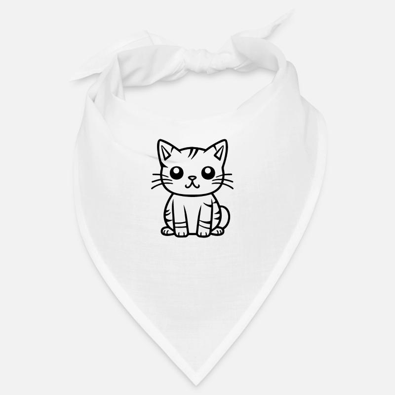 Chat chaton chaton dame Bandana