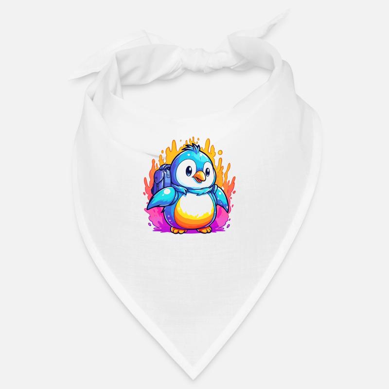 Pinguin auf Wanderschaft Bandana