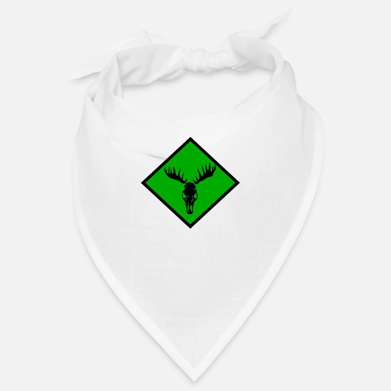 Elch-Schädel Bandana