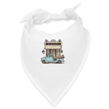 Backwerke und Bäckerei: Eine köstliche Kombination - Bandana - Weiß - Vorne