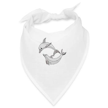 Delphine - Bandana - Weiß - Vorne