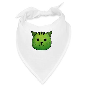 Der kleine Kater Otto - Bandana - Weiß - Vorne
