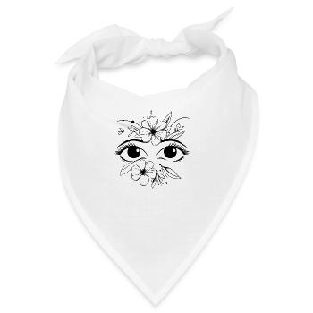 Auge Augen Augenarzt - Bandana - Weiß - Vorne