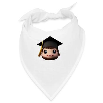 Bachelor Studium Absolvent Schulabschluss - Bandana - Weiß - Vorne