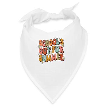 Abschlussfeier 2024 Abiturfeier - Bandana - Weiß - Vorne