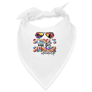 Abschlussfeier 2024 Abiturfeier - Bandana - Weiß - Vorne