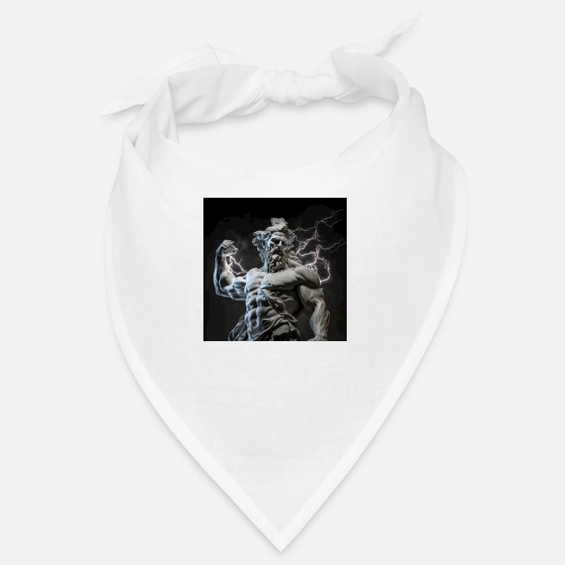 Zeus grec Sculpture Moderne Bandana