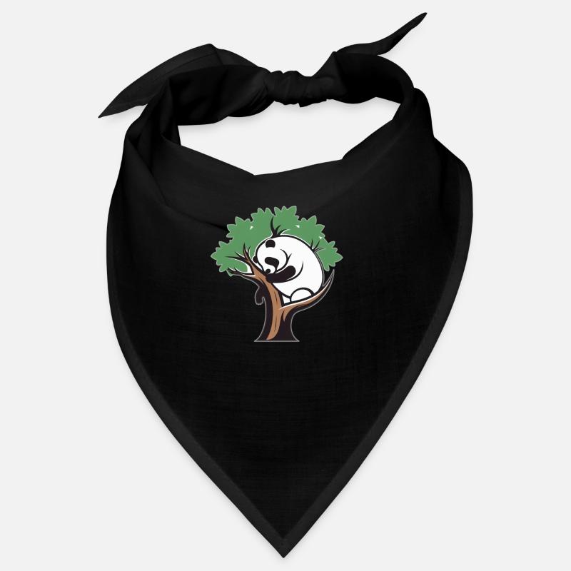 Panda in a tree Bandana