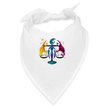 Die Astro-Skala - Bandana - Weiß - Vorne