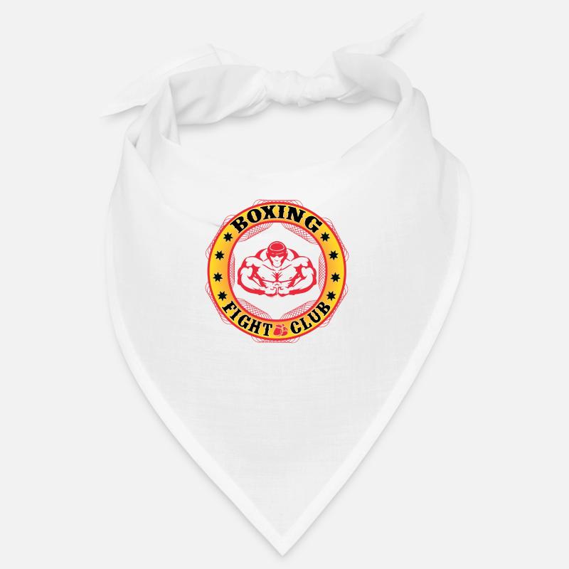 Conception de club de combat de boxe Bandana
