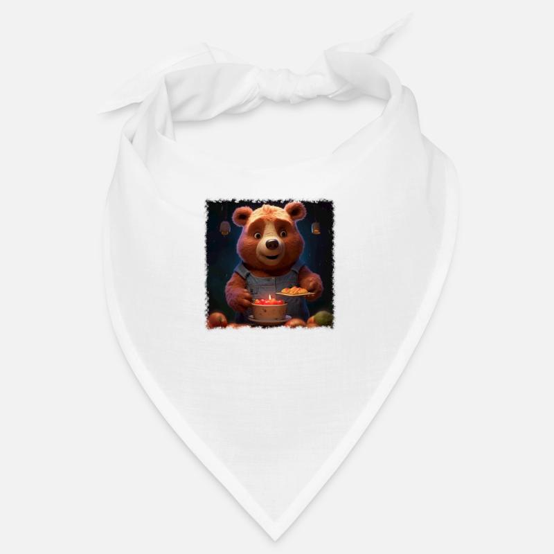 Ours affamé Bandana