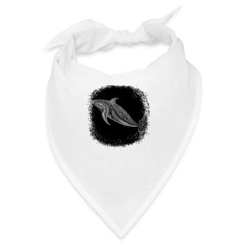 finance bday seaman animal marine animal ireland - Bandana - Weiß - Vorne