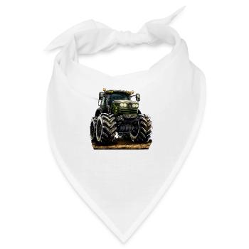 Immer größere Traktoren in der Landwirtschaft - Bandana - Weiß - Vorne