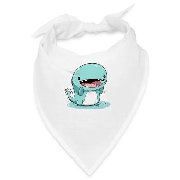 Okoi das Monster - Bandana - Weiß - Vorne