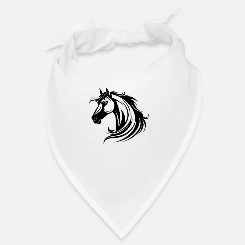 Pferd Pferdekopf Pony Bandana