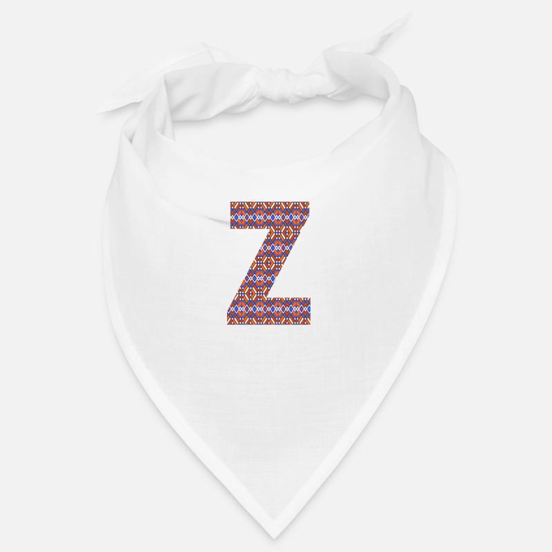 Monogram Letter Z- geometric pattern Bandana