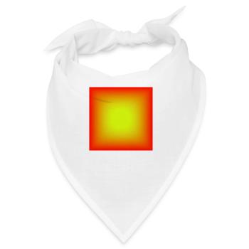 Muster - Bandana - Weiß - Vorne