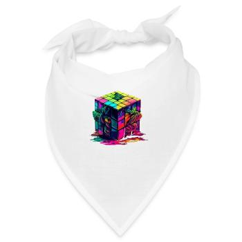 cube - Bandana - Weiß - Vorne