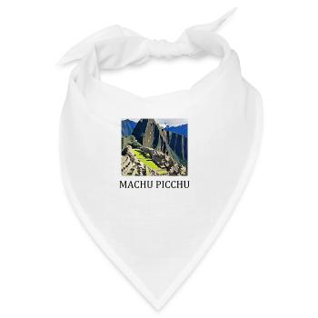 Machu Picchu - Bandana - Weiß - Vorne