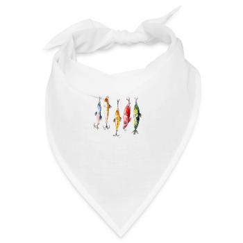 Angelhaken - Bandana - Weiß - Vorne