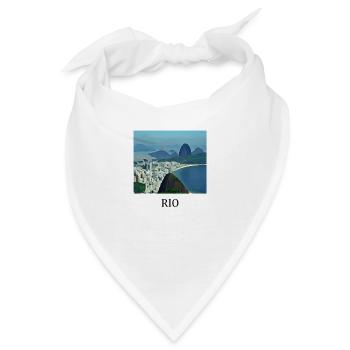 Rio de Janeiro - Bandana - Weiß - Vorne