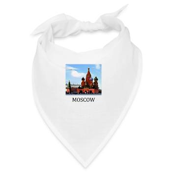 Moskau - Bandana - Weiß - Vorne
