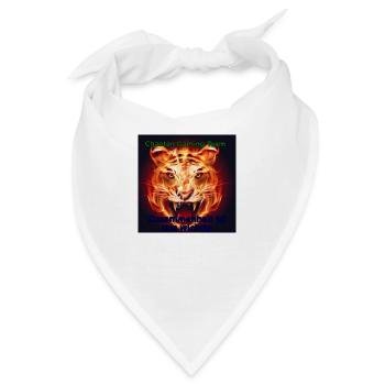 Chaoten Gaming2 - Bandana - Weiß - Vorne