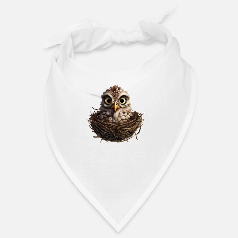 Le coucou dans le nid devenu trop petit Bandana