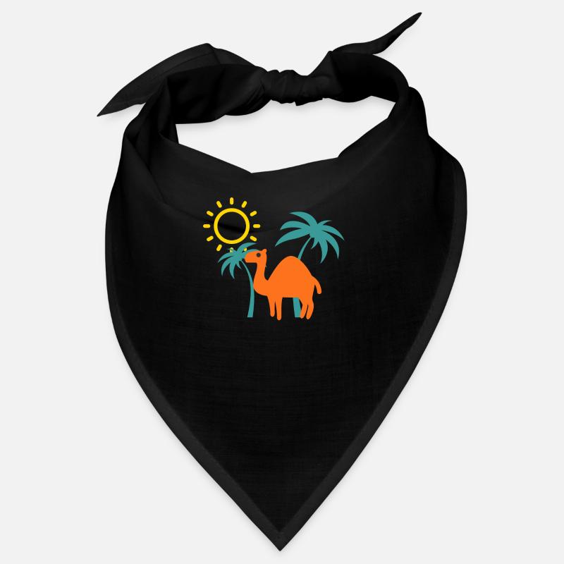 Camel palm trees Bandana