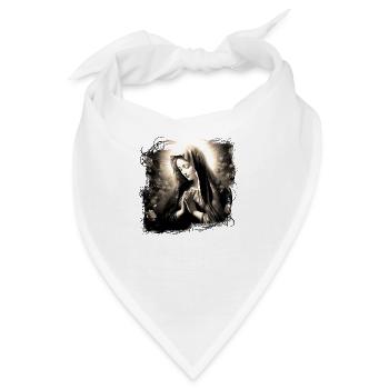 Heilige Maria Maria Madonna Mariana Jungfrau Maria Heilige - Bandana - Weiß - Vorne