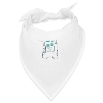 Chicago - Bandana - Weiß - Vorne