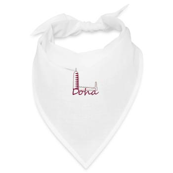 Doha - Bandana - Weiß - Vorne